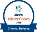 AVVO Clients Choice 2016 Criminal Defense
